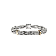 JOHN HARDY Icon Link Two-Tone 6mm Flat Chain Bracelet